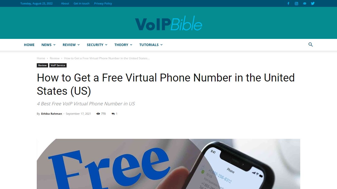 How to Get a Free Virtual Phone Number in the United States (US)